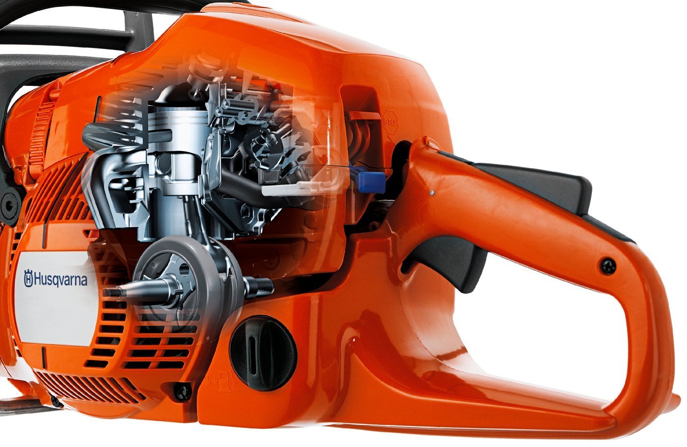 Husqvarna Profi Benzin Motorsäge 555 / 45 – Bild 7