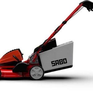 Sabo Akku-Rasenmäher 43-Accu VARIO mit 2 x 4 Ah Akkus und Schnellladegerät