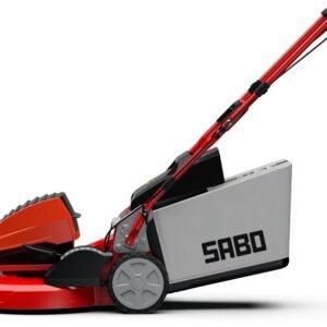Sabo Akku-Rasenmäher 47-Accu VARIO mit 3 x 4 Ah Akku und Schnellladegerät
