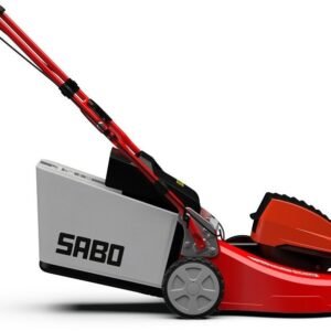 Sabo Akku-Rasenmäher 47-Accu VARIO mit 3 x 4 Ah Akku und Schnellladegerät