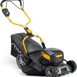 Stiga Akku-Rasenmäher Combi 753e V Kit mit 2x 5 Ah Akku und 2 x Schnell-Ladegerät
