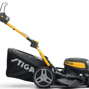 Stiga Akku-Rasenmäher Combi 753e V Kit mit 2x 5 Ah Akku und 2 x Schnell-Ladegerät