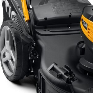 Stiga Akku-Rasenmäher Combi 753e V Kit mit 2x 5 Ah Akku und 2 x Schnell-Ladegerät