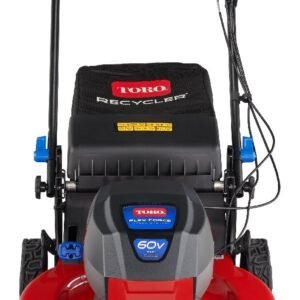 Toro Akku-Rasenmäher eRecycler eS55AST 55 cm Rasenmäher - Set mit 6 Ah Akku und Ladegerät